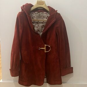 Gucci Vintage Suede Jacket IT 48